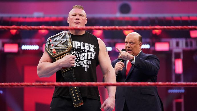 Lesnar could make a career change, according to Heyman
