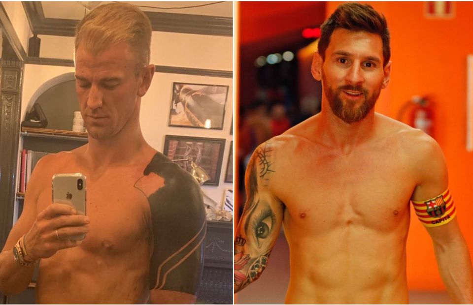 Footballers with unusual tattoos including Messi, Neymar & Ramos