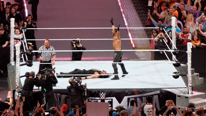 Rollins pulled off 'the heist of the century' at WrestleMania