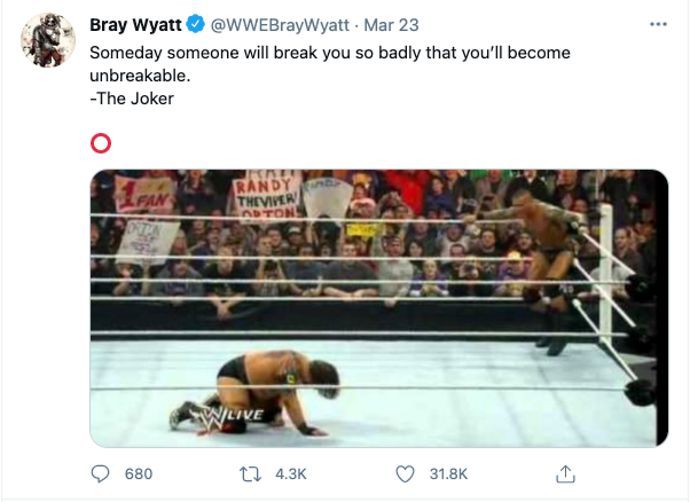 Wyatt and Punk have been exchanging words on Twitter