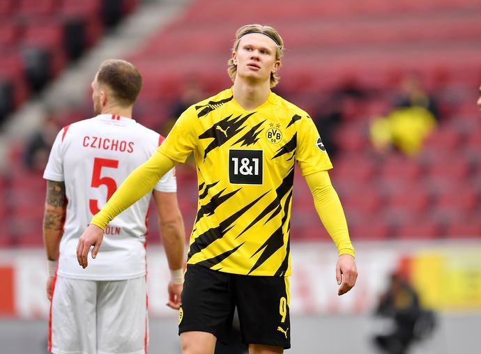 Dortmund striker, Erling Haaland