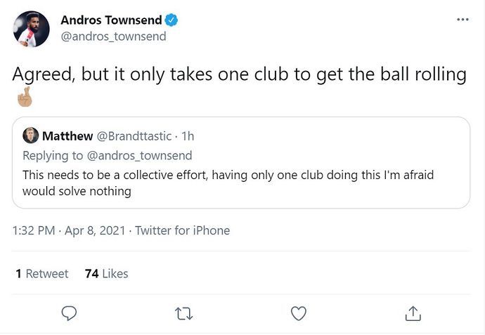 Townsend tweet