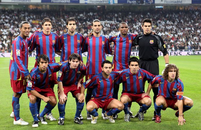 Barcelona's XI
