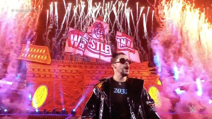 Bad Bunny impressed at WrestleMania 