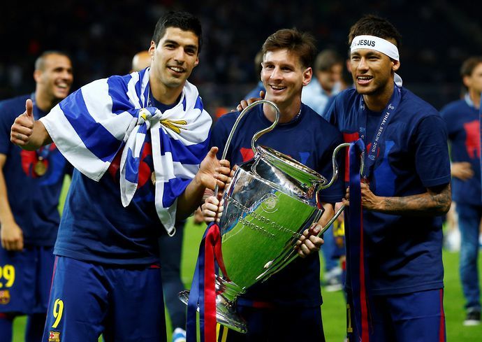 Suarez, Messi & Neymar