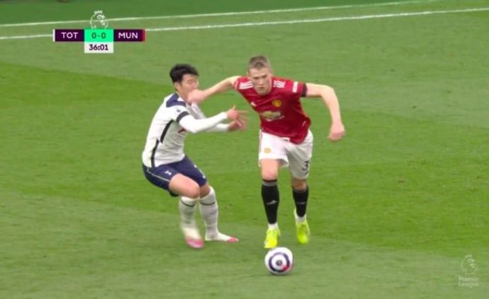 McTominay and Son clash