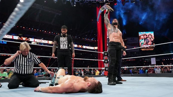 Reigns stood tall at WrestleMania