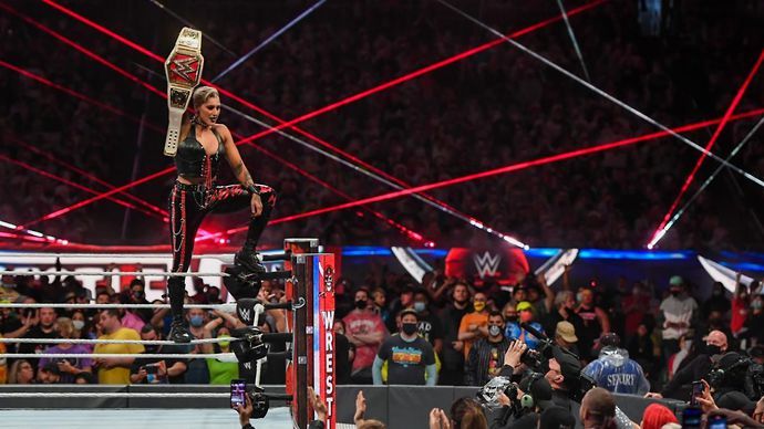 Ripley won the RAW Women's Title at WrestleMania