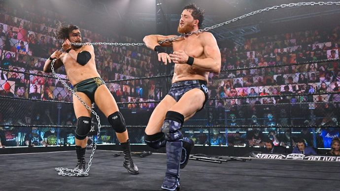 Cole and O'Reilly went to war on WWE NXT