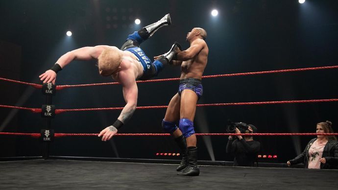 Starz picked up his first win in NXT UK