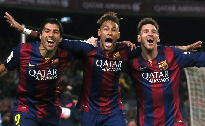 Suarez, Neymar & Messi