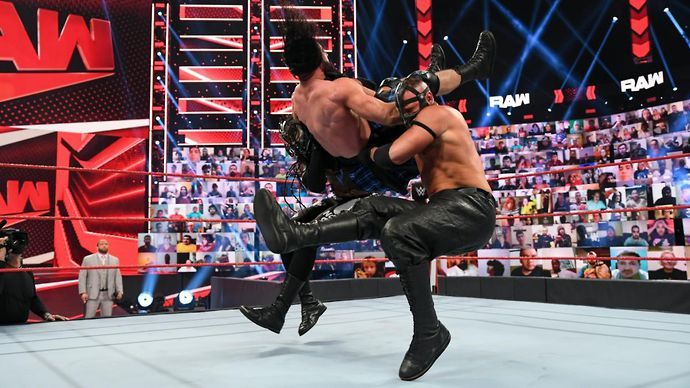 McIntyre was beaten down on RAW
