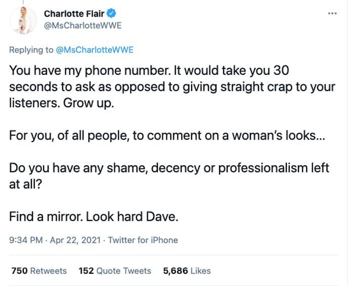 Flair slams Meltzer on social media