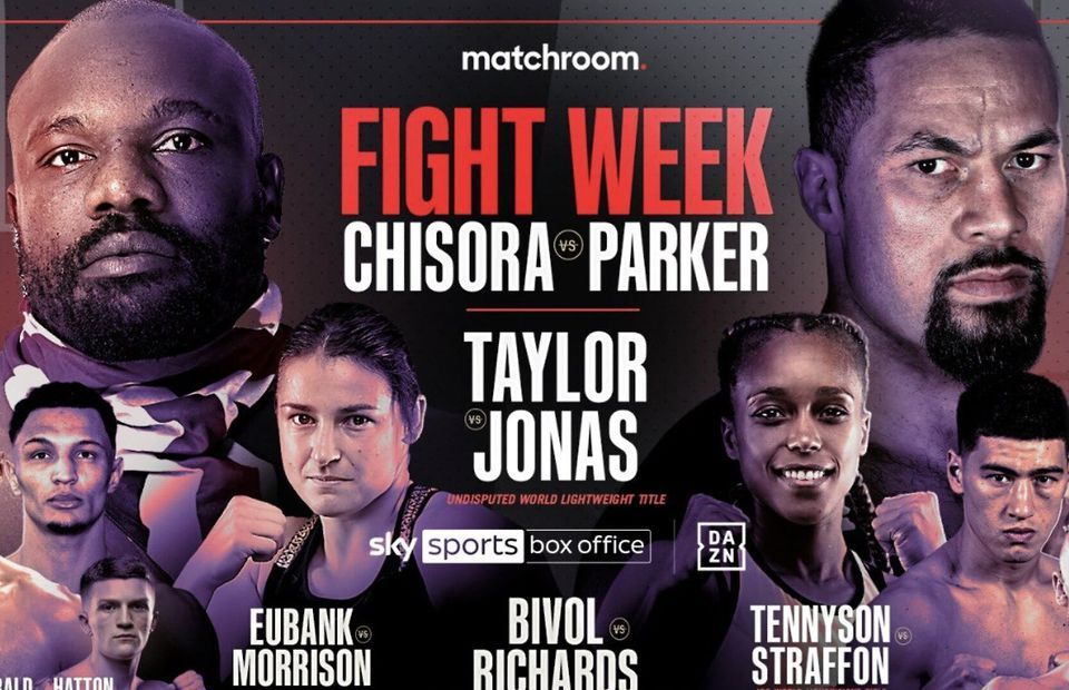 Chisora vs Parker: How To Watch, Live Stream And Fight Time