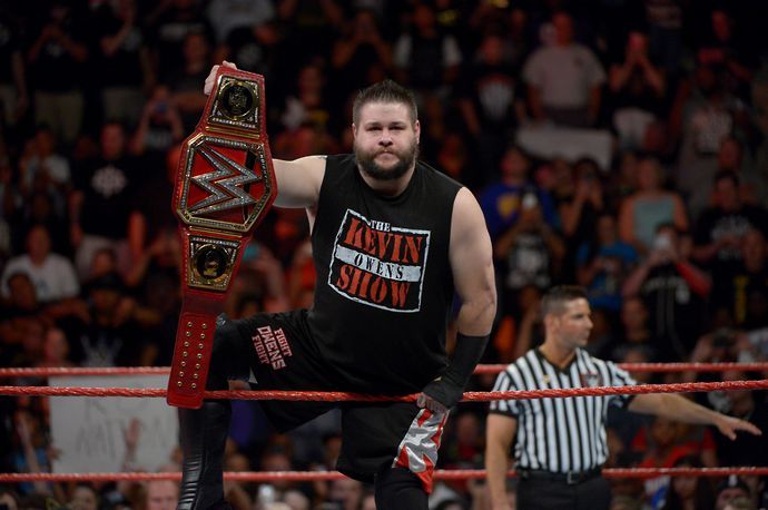 Owens was Universal Champion in WWE