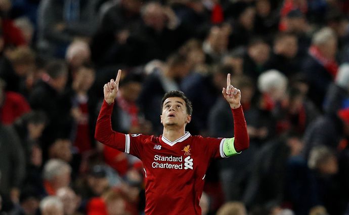 Coutinho in action