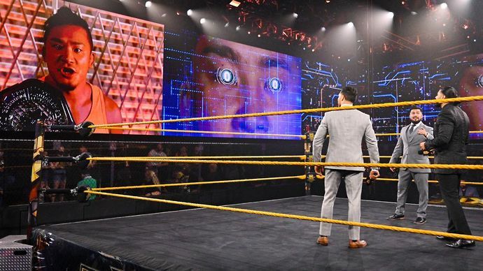 Challenges were laid down on NXT