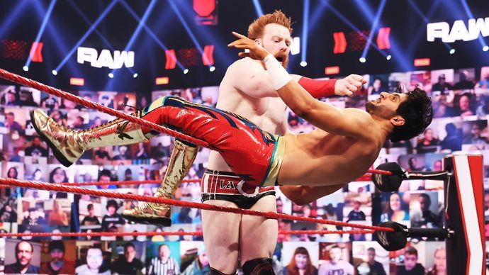 Mansoor's streak came to an end on RAW this week