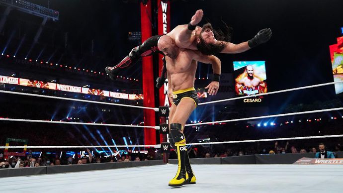 Cesaro and Rollins will meet in a WrestleMania rematch