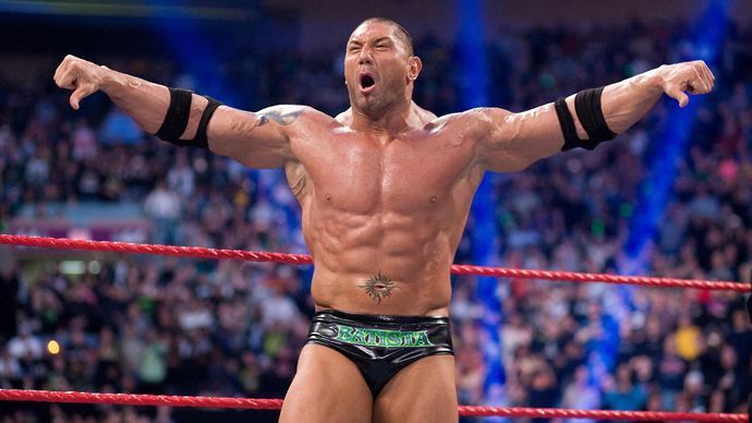 Batista is one of the most famous WWE stars in history