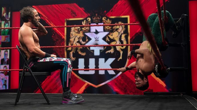 The main event was a loser leaves NXT UK match