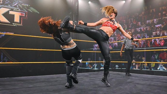 The Women's title was on the line on NXT