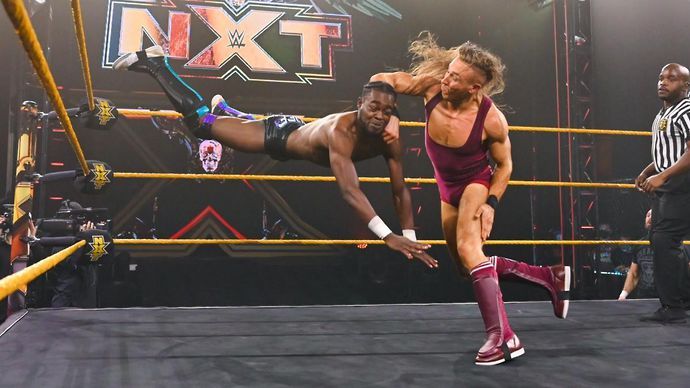 Dunne picked up a win on NXT this week