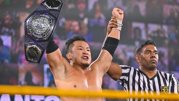 Kushida defended his belt on NXT
