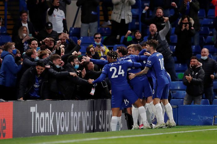 Chelsea fans created an incredible atmosphere at Stamford Bridge
