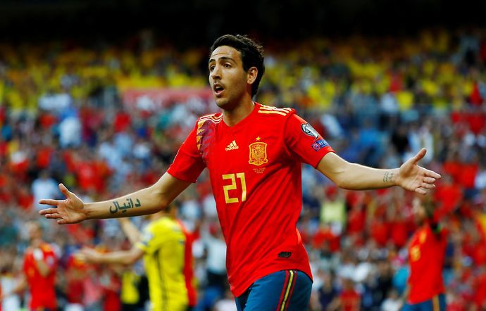 Parejo with Spain