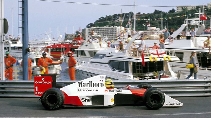 Ayrton Senna has the most Monaco Grand Prix victories