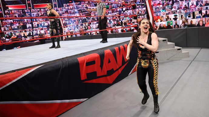 Cross made her WWE return
