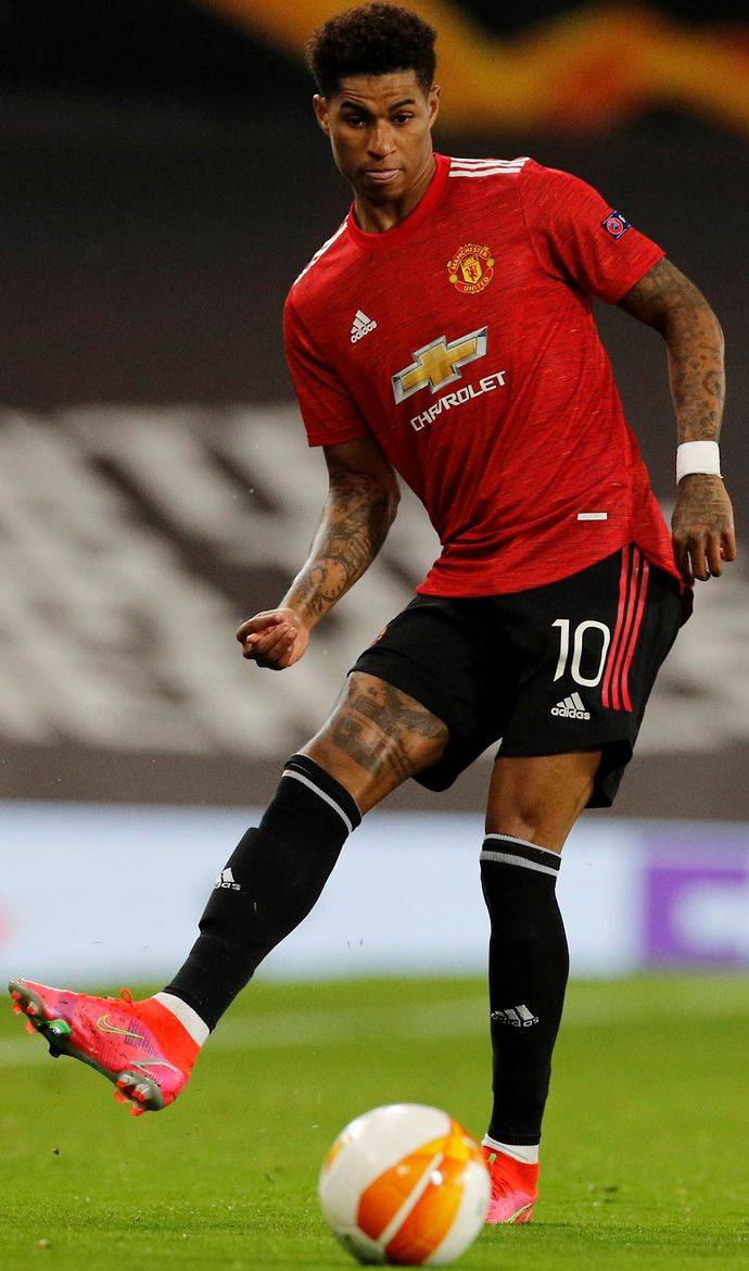 Man Utd: Marcus Rashford's incredible body transformation highlighted ...