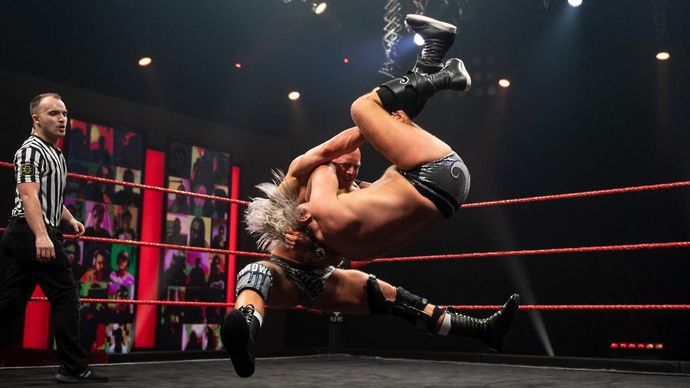 Gradwell and Seven clash in NXT UK