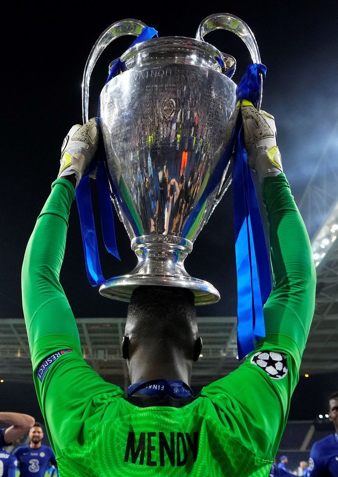 Edouard Mendy won the Champions League with Chelsea