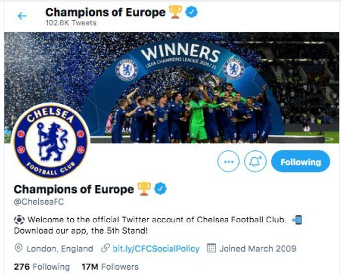 Chelsea Troll Man City And Oasis On Twitter After Champions League ...