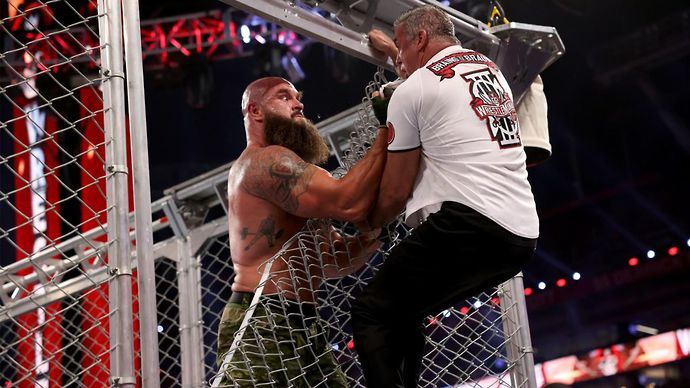 Strowman had been pushed during his time with WWE