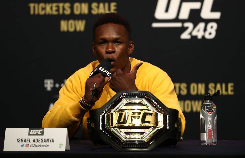 UFC 263: Israel Adesanya is giving Marvin Vettori a 'pink panty night ...