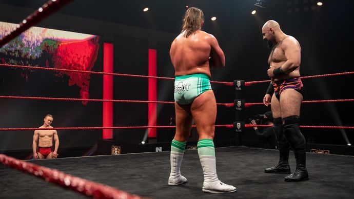 Exciting face-off closed NXT UK this week