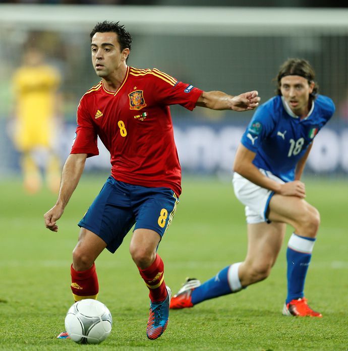 Spain midfielder Xavi Hernandez was at his very best in the final