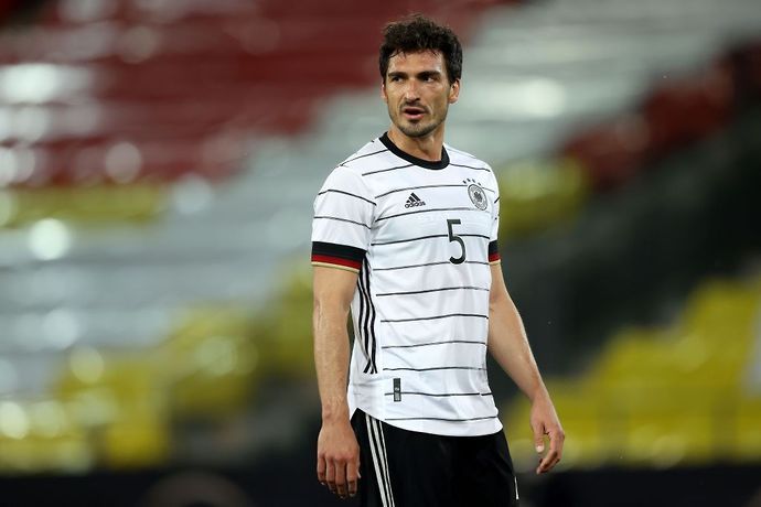Mats Hummels in action for Germany