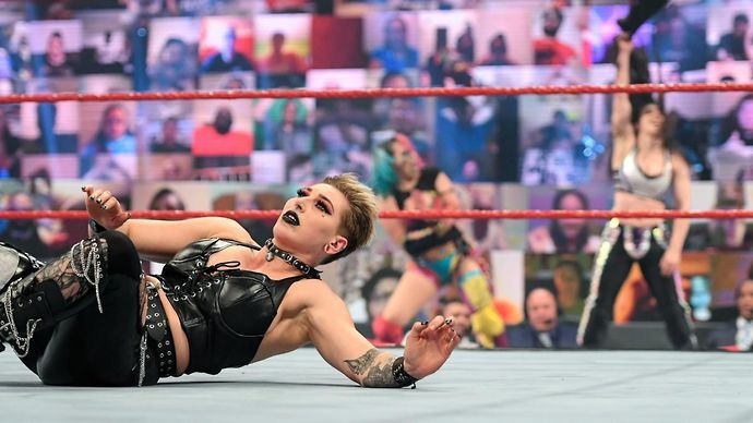 Women's action on RAW