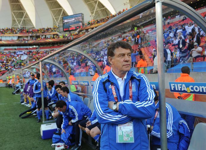 Otto Rehhagel Greece manager Euro 2004
