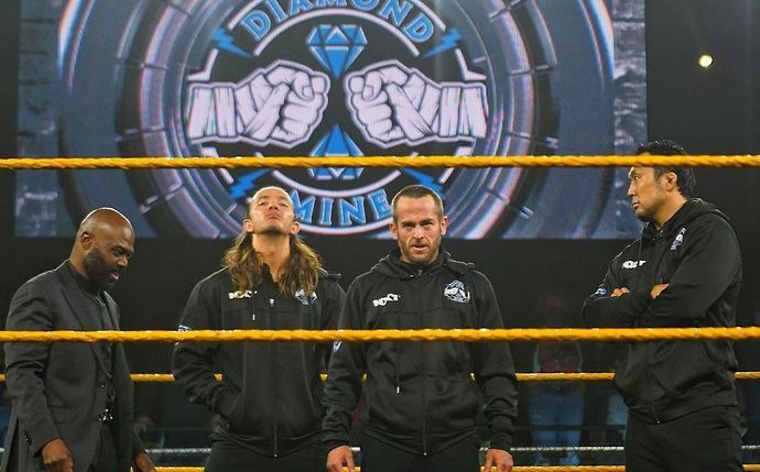 Diamond Mine made their presence felt on last night's WWE NXT