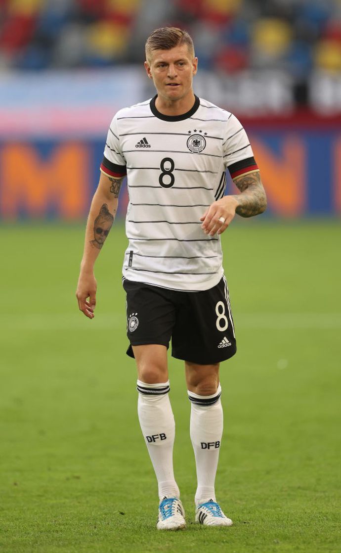 Toni Kroos in action for Germany