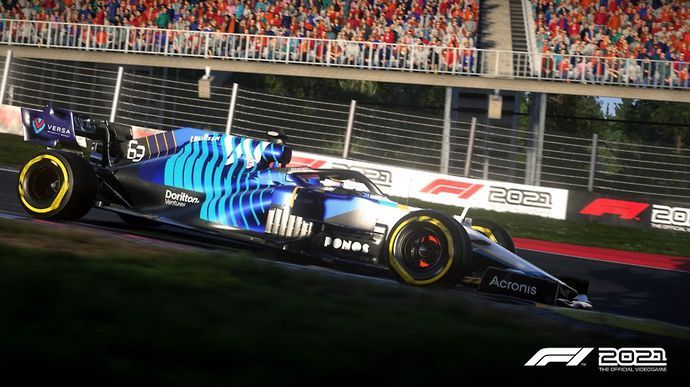 George Russell will be featuring in F1 2021 with the all-new Williams livery.