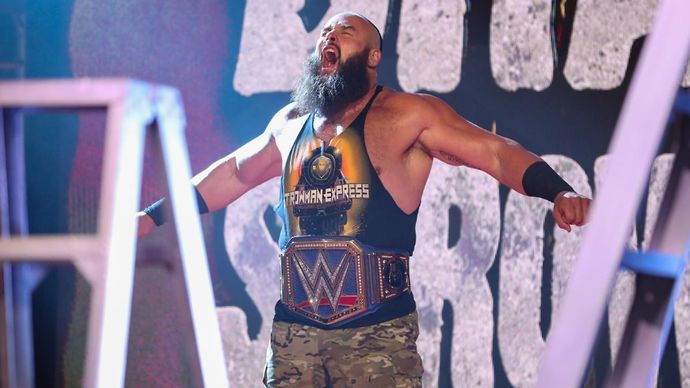 Braun Strowman left WWE last month