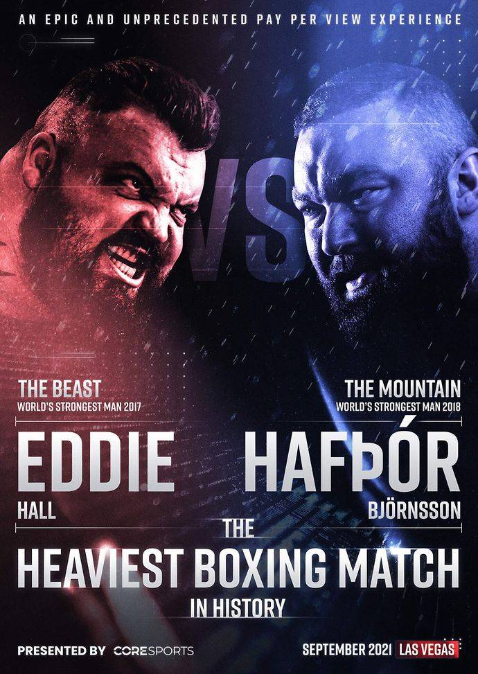 Eddie Hall vs Hafthor 'Thor' Bjornsson: Simulation of the fight ends in ...