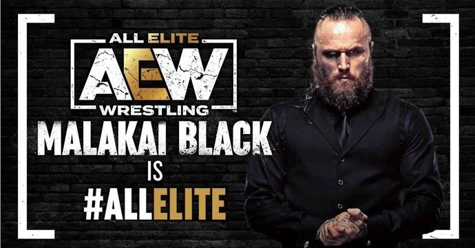 Aleister Black has signed with AEW