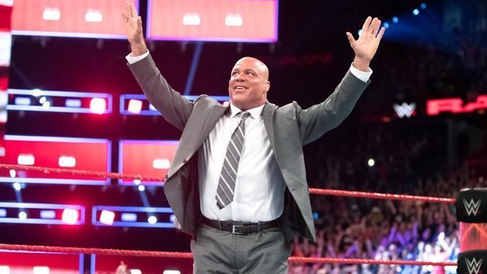 Kurt Angle said he'd be interested in returning to WWE